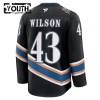 Barn Ishockey Washington Capitals tröja Fanatics Premium Tom Wilson 2024-25 Svart Tredje